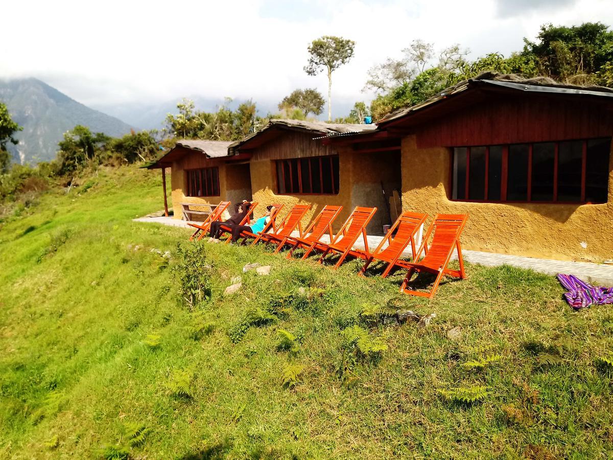 Llactapata Lodge Overlooking Machu Picchu - Camping - Restaurant Salcantay Exterior foto