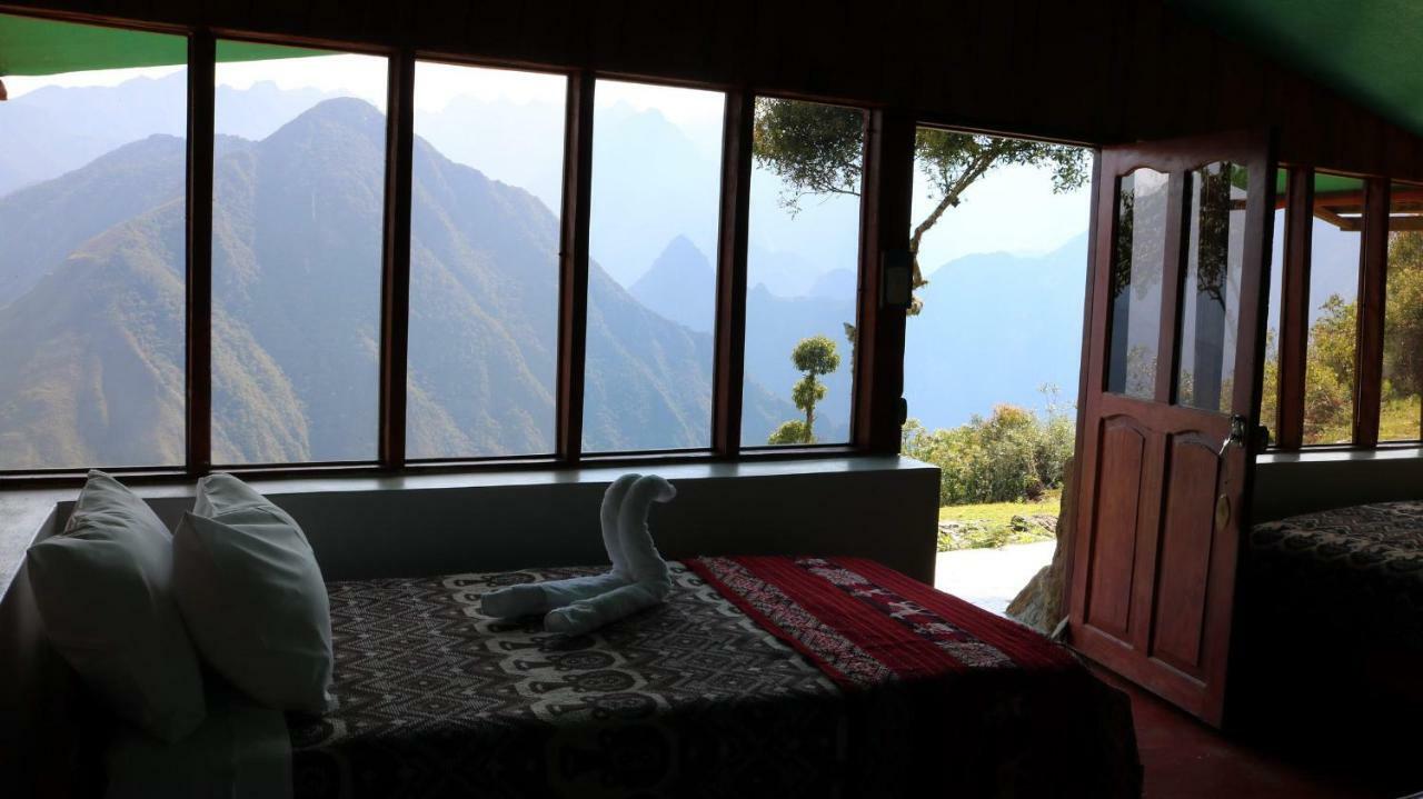 Llactapata Lodge Overlooking Machu Picchu - Camping - Restaurant Salcantay Exterior foto